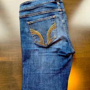 Hollister Dark wash boot cut jeans